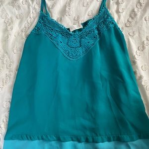 Altarid state teal tank top size medium